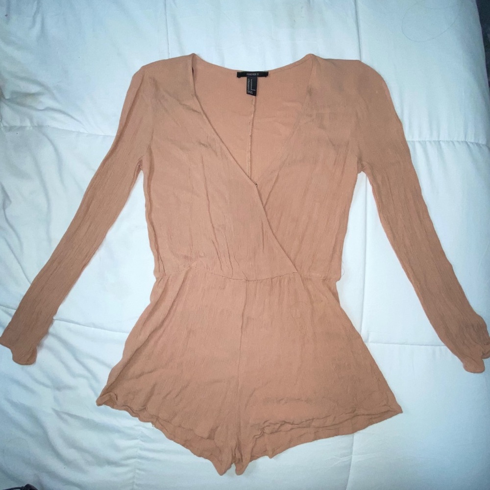 BEIGE ROMPER